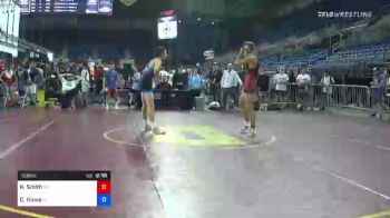 126 lbs Round Of 64 - Kaden Smith, Oklahoma vs Cameron Hines, Connecticut