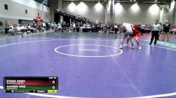 157 lbs Champ. Round 2 - Kamden Wise, Newton HS vs Ethan Jones, McDonald County