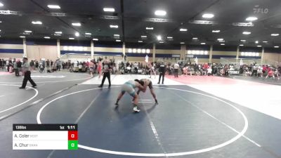 138 lbs Final - Alex Coler, Scottsdale WC vs Aiden Chur, Granite WC