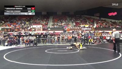 138 lbs Cons. Round 2 - Trayven Conger, Goodland Hs vs Sebastian Heredia, Ulysses