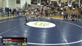 134 lbs Quarterfinal - Dylan Price, Tallassee vs Brysen Pugh, Prattville Christian Academy