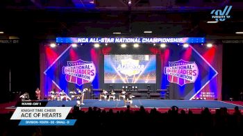 Knight Time Cheer - Ace of Hearts [2025 L1 Youth - D2 - Small - D Day 1] 2025 NCA All-Star National Championship