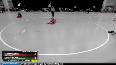 66-69 lbs Cons. Semi - Kinslee McVey, Springdale Youth Wrestling Club vs Andi Sundberg, South Dakota