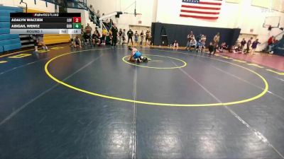 91 lbs Semifinal - Xaden Baxendale, Lovell Middle School vs Christian Parra, Worland Middle School