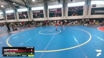 144 lbs Champ. Round 1 - Ayden Miller, Austin Texas Wrestling Club vs Jacob Baltierra, Texas