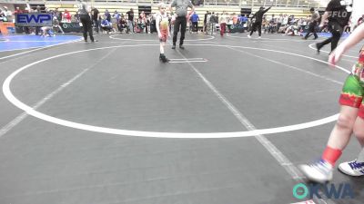 46 lbs Consi Of 4 - Riley Stegeman, Raw Wrestling Club vs Karter Cox, F-5 Grappling