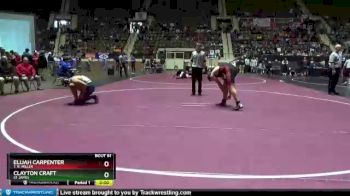 182 lbs Champ. Round 1 - Elijah Carpenter, T. R. Miller vs Clayton Craft, St James