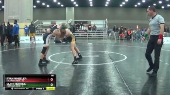 157 lbs Quarters & 1st Wb (16 Team) - Clint Herrick, Fort Hays State vs Ryan Wheeler, Colorado Mesa