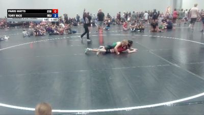 100 lbs Round 4 (10 Team) - Tory Rice, Oklahoma Mafia vs Paris Watts, Storm