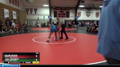 145 lbs Round 4 - Hewitt Brinegar, Prairie City Monroe vs Peyton Hixon, Mackinaw