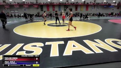 138 A Cons. Round 2 - Taylor Miess, North Central (IL) vs Maci Avila, Midland University