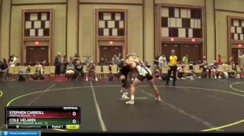 167 lbs Semis & 1st Wrestleback (8 Team) - Cole Velardi, Southern Regional Black vs Stephen Carroll, Prestige Revival