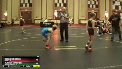 65 lbs Finals (8 Team) - Connor Dobson, MHWC vs Tucker Cranmer, Armory WA Red