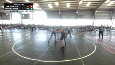 130 lbs 5th Place - Tyler Kilpatrick, AZ Tilters vs Urijah Martinez, Wlv Jr Wrestling