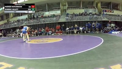 165 lbs Round 3 (4 Team) - Parker Hutchinson, Smith Center HS vs Dominic Gillett, Bennington