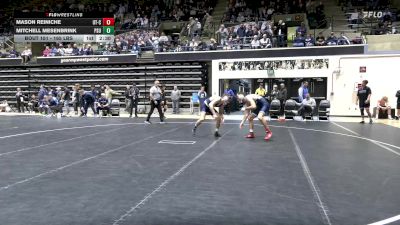 165 lbs Semifinal - Mason Reiniche, Tennessee-Chattanooga vs Mitchell Mesenbrink, Penn State
