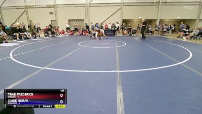 165 lbs 4th Wrestleback (16 Team) - Trae Frederick, Oregon vs Caige Horak, Ohio Red