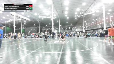 122 lbs Rr Rnd 2 - Brayden Wenrich, Northampton - HS vs Patrick Markey, Downingtown West - HS