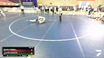 160 lbs Cons. Round 3 - Colten Schultz, WI vs Elijah Terrell, WI