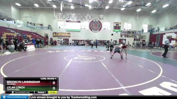 114 lbs Cons. Round 4 - Lylah Lynch, Canyon Ridge vs Brooklyn Lanningham, Columbia
