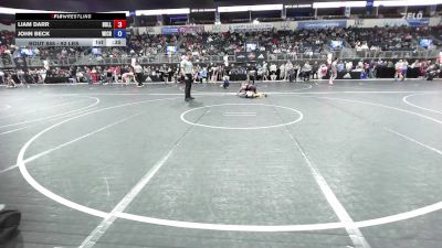 92 lbs Consi Of 4 - Liam Darr, Bulls WC vs John Beck, Wichita Wrestling Club