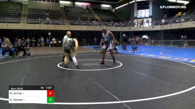 285 lbs Final - Naziah Armor, E vs Adam Fenner, E