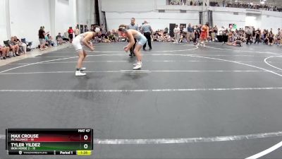 144 lbs Round 1 (8 Team) - Tyler Yildez, Iron Horse 2 vs Max Crouse, PA Alliance