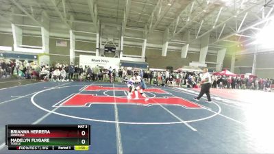 115 lbs Cons. Round 1 - Madelyn Flygare, Tooele vs Brianna Herrera, Herriman