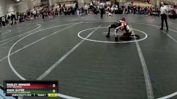 60 lbs Semifinal - Paisley Grinder, SMWC Wolfpack vs Knox Guyer, North East Jr Wrestling