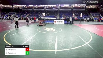 182 lbs Round Of 16 - Bryce Parker, Timberlane vs Michael Toppan, Gloucester