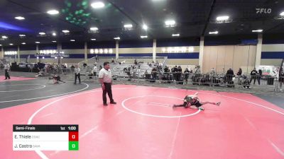 69 lbs Semifinal - Evan Thiele, Coachella Valley WC vs Jeremiah-Roman Castro, Savage House WC