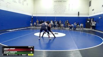 135 lbs Cons. Round 3 - JONAH ARNDT, Kodiak vs Wyatt Fawcett, Colony High School