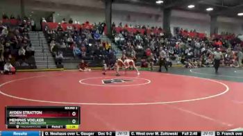 Round 2 - Memphis Voelker, West Delaware, Manchester vs Ayden Stratton, Williamsburg