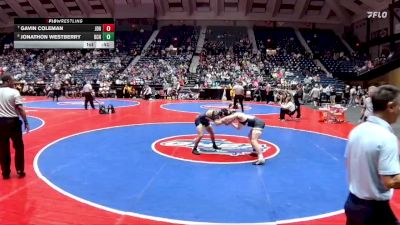 132-1A Cons. Semi - Jonathon Westberry, Brantley County HS vs Gavin Coleman, Jeff Davis HS