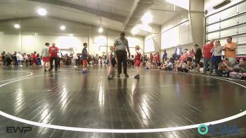 60 lbs Consi Of 8 #2 - Grayson Mackey, Skiatook Youth Wrestling vs Kashen Bell, Division Bell Wrestling