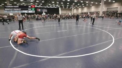 126 lbs Champ. Rd Of 64 - Brentley Crawley, Paul J Hagerty High School Wrestling vs Carson Foote, 308 Wrestling Academy