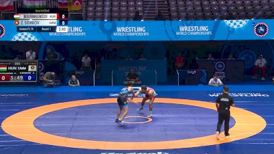 74 kg 1/4 Final - Murad Kuramagomedov, Hungary vs Zaurbek Sidakov, UWW