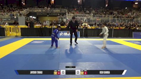 Koji Ganga vs Jayden Tavas 2025 Pan Kids Jiu-Jitsu IBJJF Championship