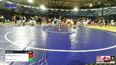 150-B lbs Rr Rnd 5 - Nicholas Pasqualini, Young Guns Nashville Wrestling vs Myka Love, Sanderson Wrestling Academy