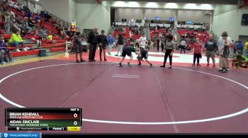 130 lbs Quarterfinal - Aidan Sinclair, Tuscaloosa Takedown Titans vs Brian Kendall, Ironclad Wrestling Club