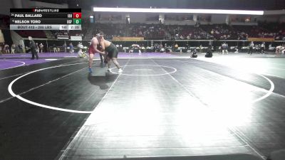 285 lbs Round Of 32 - Paul Ballard, Iowa State vs Nelson Toro, UCF