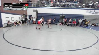 125 lbs Cons. Round 1 - Reed Corey, Sandpoint Legacy Wrestling Club vs James Coy, Kimberly Bulldog Wrestling Club