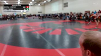 133 lbs Cons. Round 2 - Dakota Schlaak, New Richland-H-E-G vs Alex Thomes, Sibley East