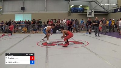 61 kg Round Of 16 - Charles Tucker, Cornell vs Anthony Madrigal, Oklahoma