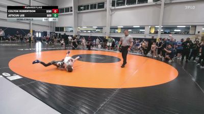 56 lbs Semifinal - Colton Robertson, Downingtown vs Atticus Lee, Harrington Park