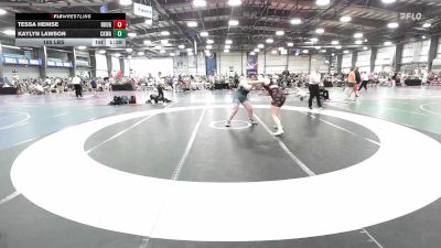 185 lbs Rr Rnd 1 - Tessa Henise, Roughneck Wrestling Club vs Kaylyn Lawson, CKWA