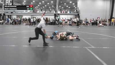 106 lbs Quarterfinals (8 Team) - Nolan Deshon, Team Shutt GT vs Riley Crandall, Steller Trained Seripas