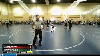 63 lbs Quarterfinal - Benjamin Pelayo, East Idaho Elite Wrestling vs Cooper Lindsay, South Sevier