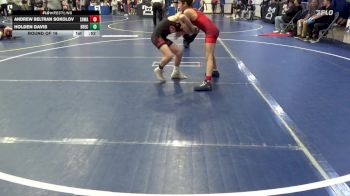 84 lbs Round Of 16 - Andrew Beltran Sokolov, SHWA vs Holden Davis, Brecksville