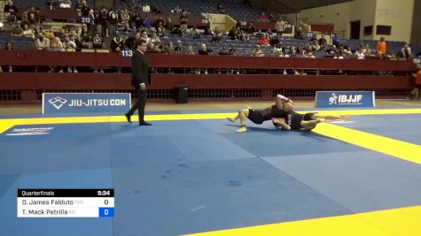 Dylan James Falduto vs Tanner Mack Petrilla 2024 Pan IBJJF Jiu-Jitsu No-Gi Championship